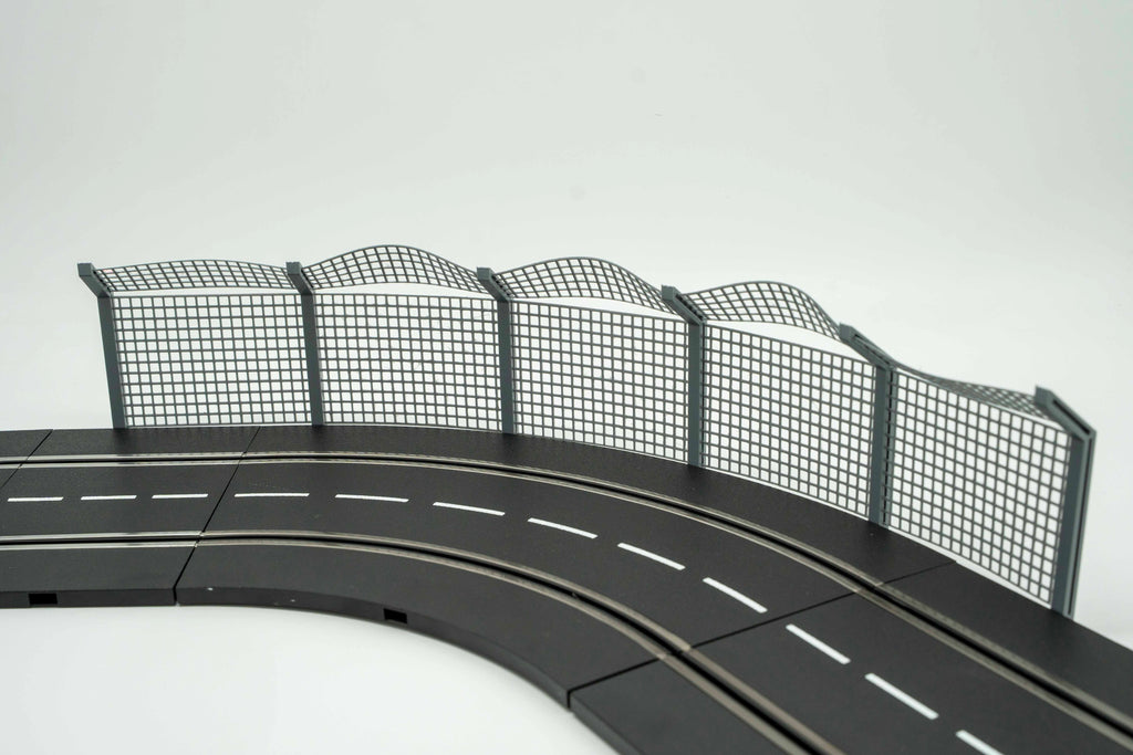 Streckenzaun für Slotcar-Rennbahnen 1:32 & 1:24 Passend für Carrera