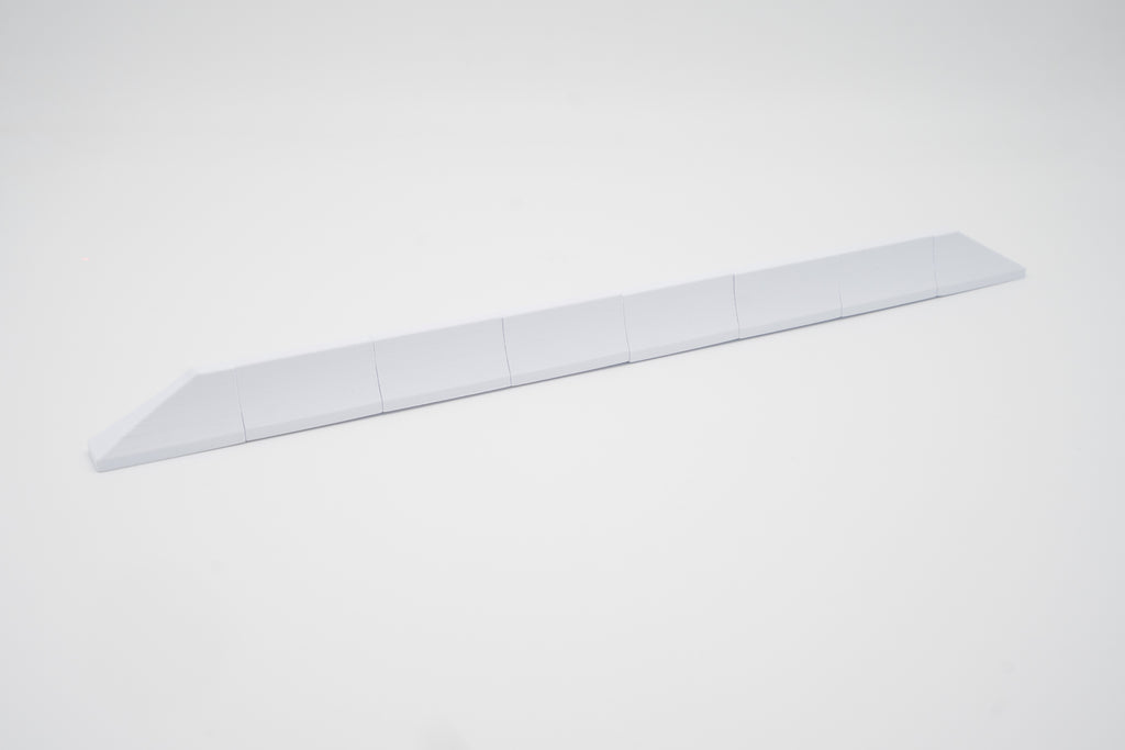 Modulare Pitlane & Boxengassen-Mauer für Slotcar-Rennbahn 1:32 passend für Carrera