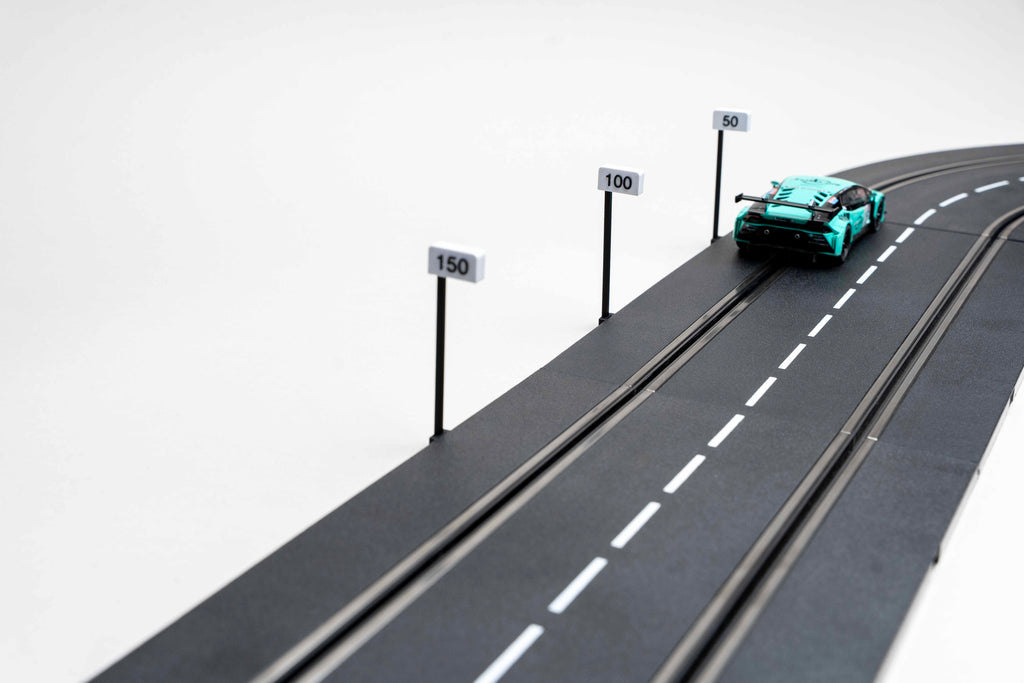 Slotcar Bremsschilder für Slotcar-Rennbahnen 1:32 / 1:24Passend für Carrera
