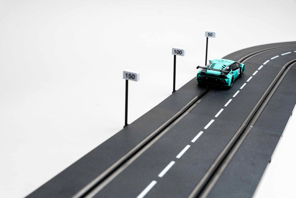 Slotcar Bremsschilder für Slotcar-Rennbahnen 1:32 / 1:24Passend für Carrera